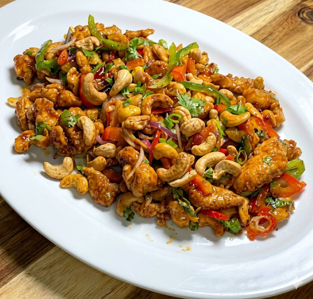 Classic Chicken Cashew Nut Salad