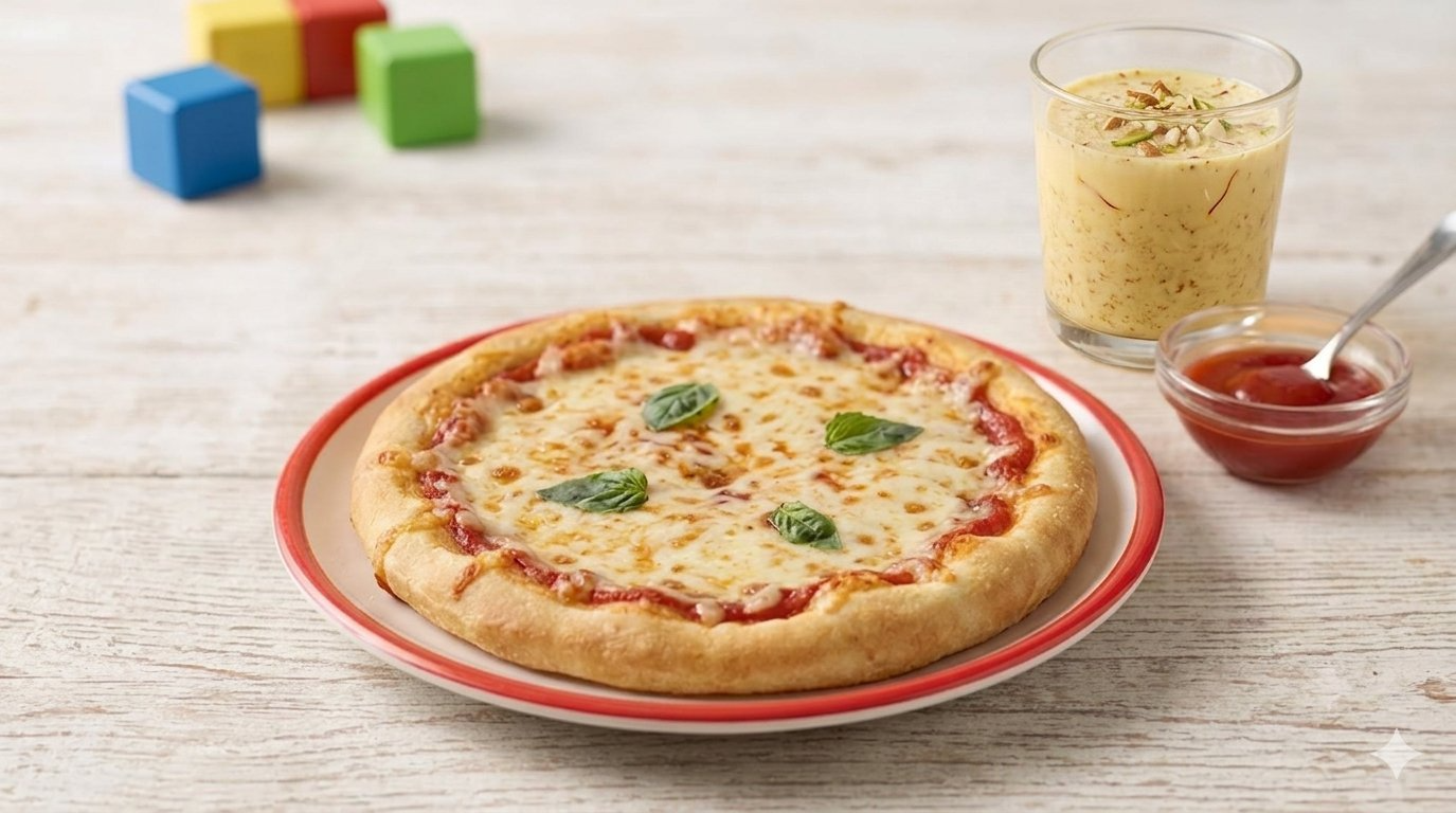 a Mini 6 Inch Cheese Pizza.