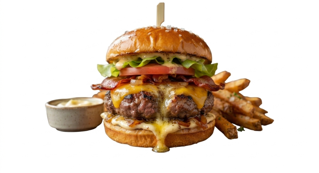 butter cheese burger