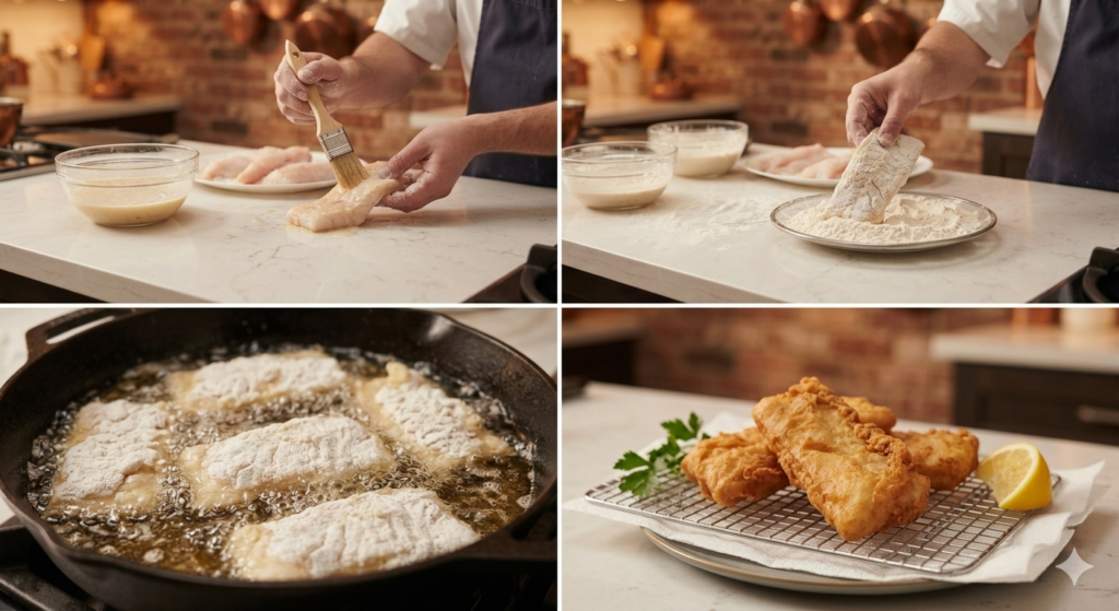 Fish n Chips on Recipe Blog of ZaP FeasT