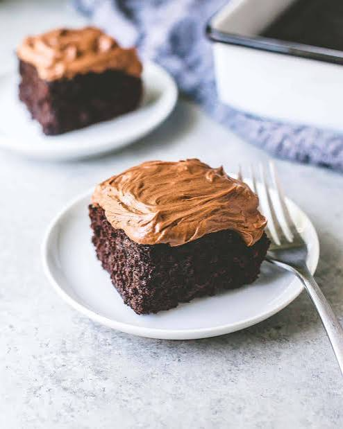 single pc chocolate brownies cake
